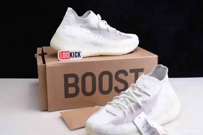 hype Boost Adidas Calcite Glow 380 Yeezy GZ8668 0526